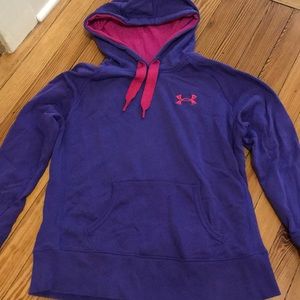Under Armour purple and pink hoodie